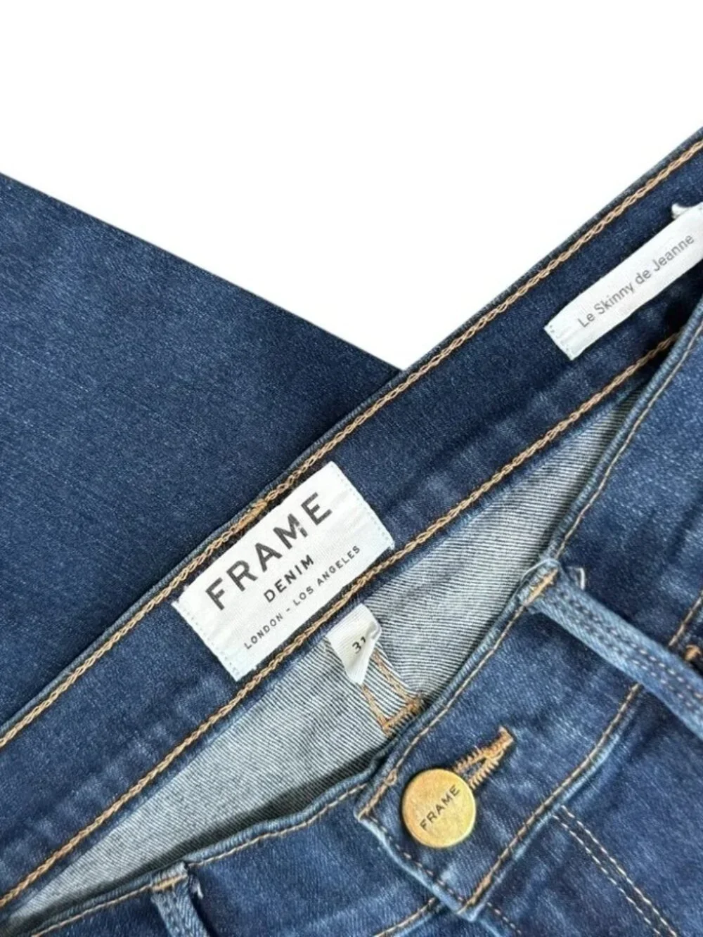 The FRAME Denim Le Skinny De Jeanne size 31 - Picture 3 of 8